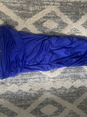 RACHEL Rachel Roy Royal Blue One-Piece Bodysuit